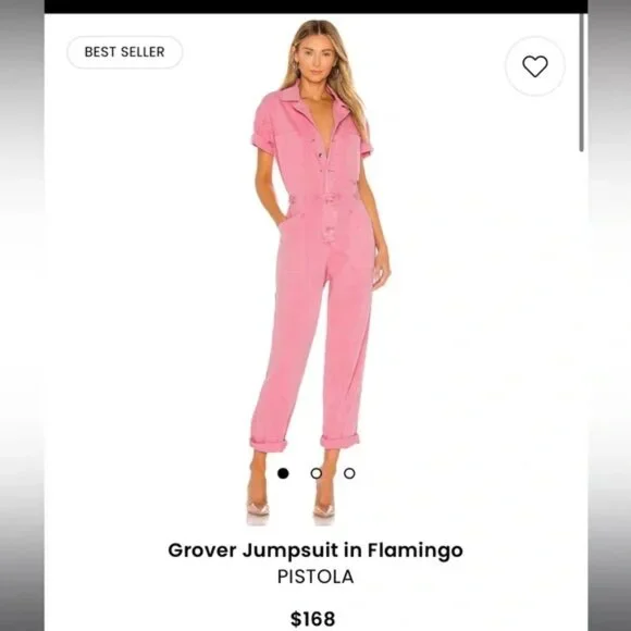 Pistola  Grover Jumpsuit in pink - Picture 4 of 6